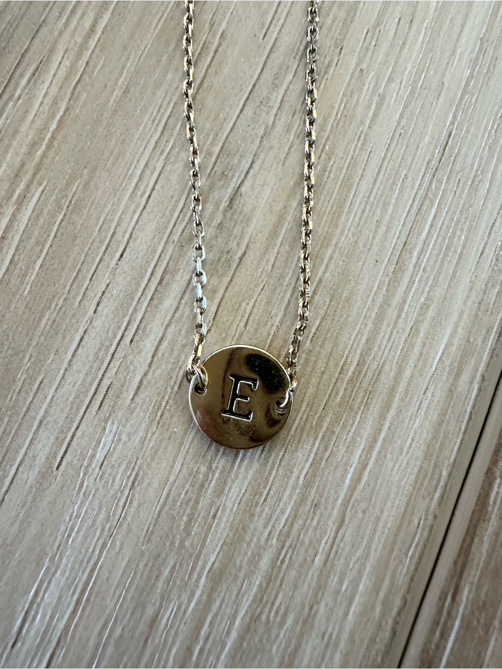 Dainty Monogram E Bracelet/Ankle Bracelet